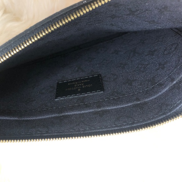 NEW Limited Edition Louis Vuitton Crafty Pochette Clutch Pouch Red Crane - Picture 7 of 9